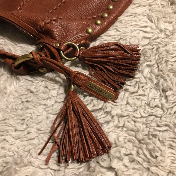 Isabella Fiore Leather Studded Purse - Picture 6 of 12